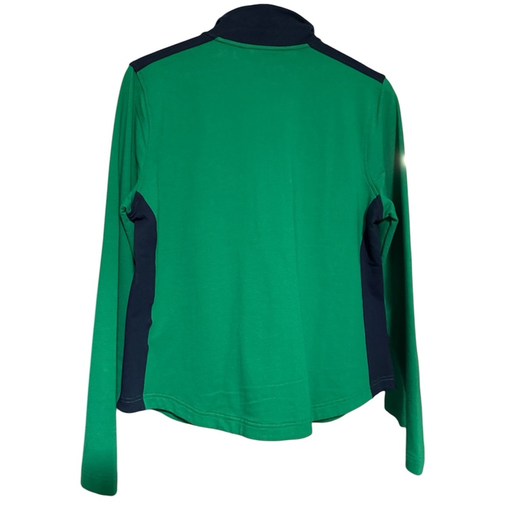 Ralph Lauren LRL Active Track Zip Up Jacket Green Navy - Picture 5 of 6
